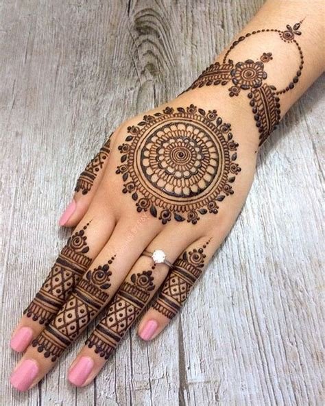 12_Front hand Mehndi Design  Top 50 Designs  Baggout
