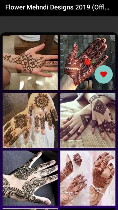 9_Flower Mehndi Designs 2021 Offline para Android  Download