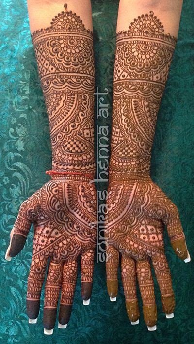 8_70 Gorgeous Back Hand Mehndi Designs That Stole Our Hearts  Pyaari