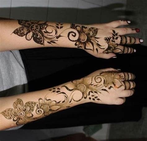 2_Omani Henna Designs for Hands Bridal Mehndi Facebook Pics