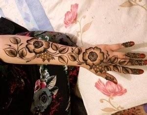 4_Omani Henna Designs for Hands Bridal Mehndi Facebook Pics