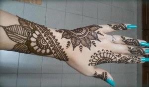 5_Omani Henna Designs for Hands Bridal Mehndi Facebook Pics