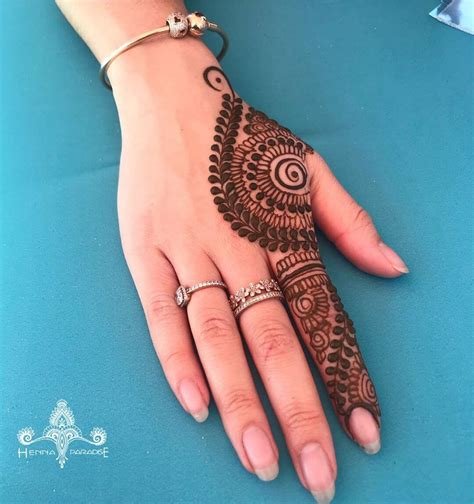 13_50 Latest One Finger Mehndi Designs  K4 Fashion