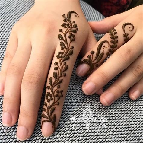 14_50 Latest One Finger Mehndi Designs  K4 Fashion