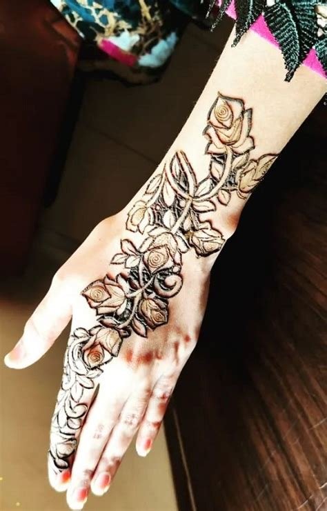 2_50 Best Flower Mehndi Design To Take Ideas  India Gardening