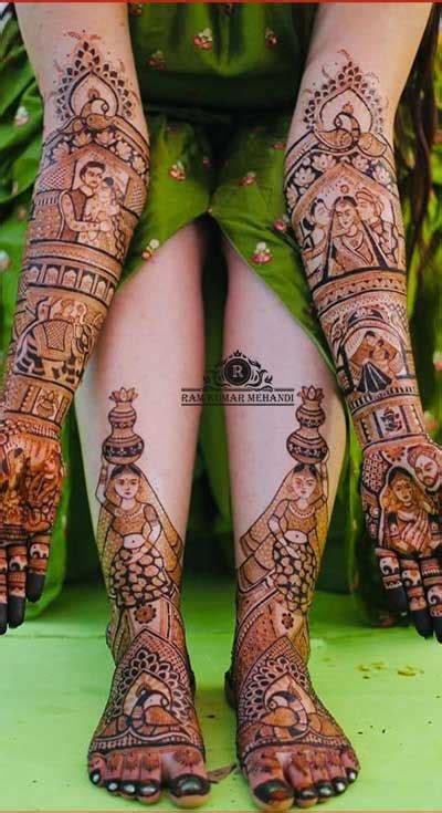 4_Pair ki Mehndi  Foot Mehndi Designs for Brides  Ram Kumar Mehandi