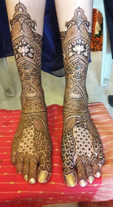 9_Pair ki Mehndi  Foot Mehndi Designs for Brides  Ram Kumar Mehandi