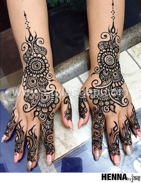 9_Pakistani  Indian Eid Mehndi Designs Collection 20202021