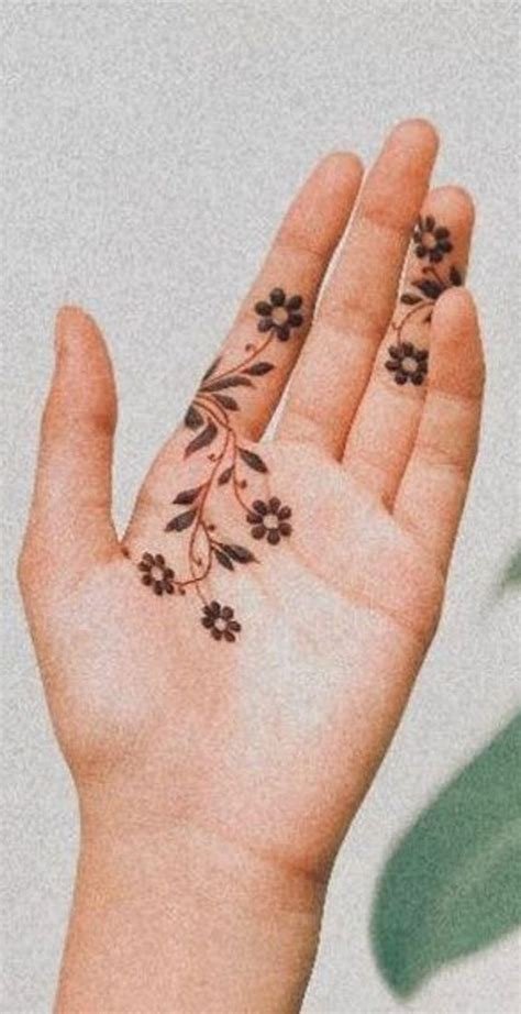 7_Eid Special Easy Floral Mehndi Designs for Hand  K4 Fashion