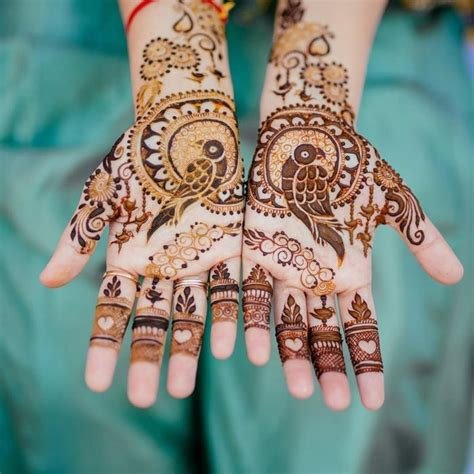 1_Share more than 77 parrot design mehndi  rausacheduvn