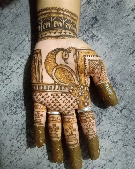 5_75 Small Mehndi Designs For Front Hand For Kids  Simple  Wedbook