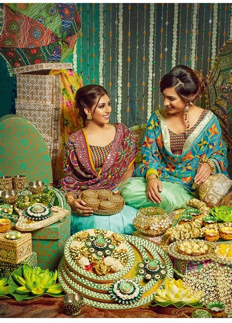 1_3 Stunning Mehndi Party Looks  Khush Mag