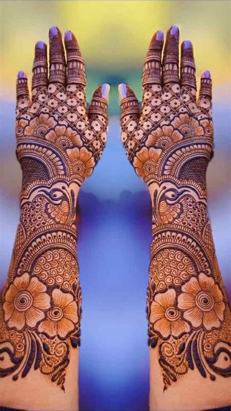 6_Peacock Mor Mehndi Designs for Hands  Legs  K4 Fashion