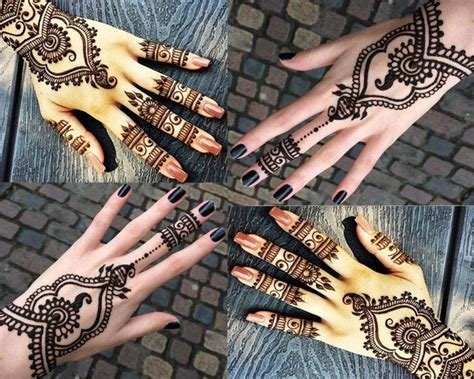 3_50 Simple  Easy Mehndi Designs For Hands New Styles  The Los Angeles