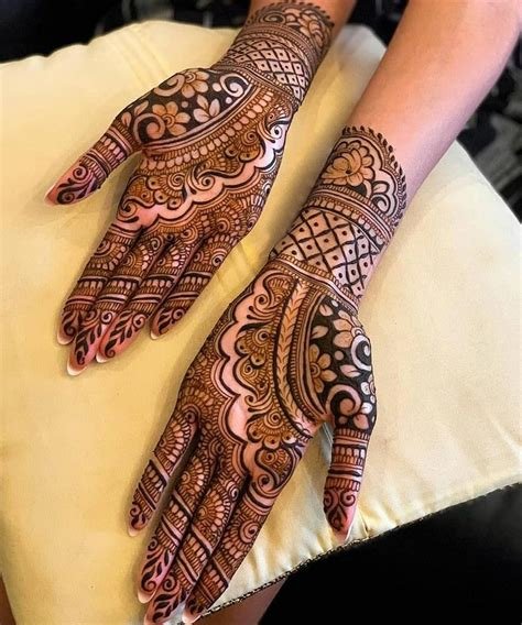 9_50 Spectacular Arabic Mehndi Designs Youll Love  Random Talks