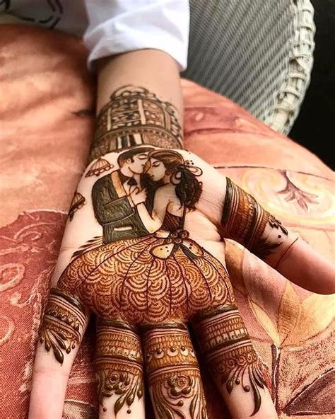 3_20 Best Portrait Mehendi Designs For Your Wedding