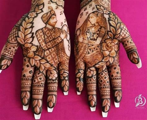 5_Portrait Mehndi Designs are the perfect choice of all brides Check out