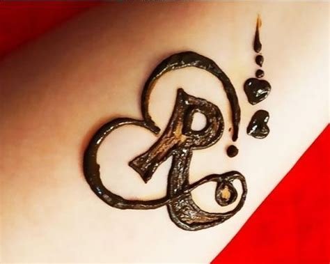 3_26 Stunning Mehndi Designs For Each Alphabet  Fabbon