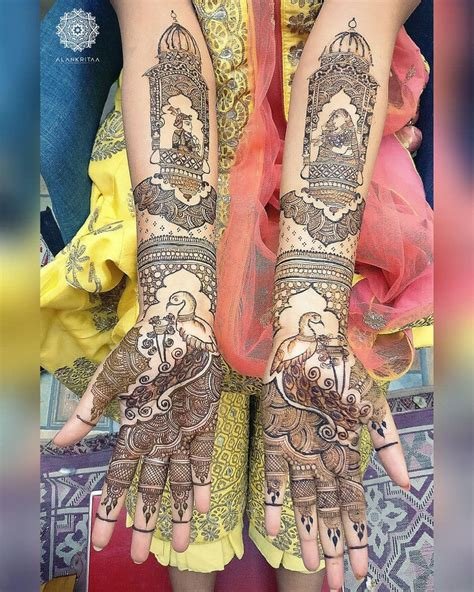 13_10 Royal Rajasthani Bridal Mehndi Designs for Full Hands