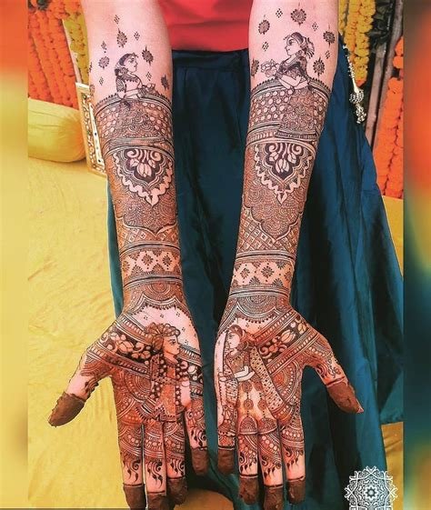 7_31 DropDead Stunning Dulhan Mehndi Designs for Hands  Legs