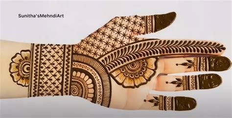 3_Easy Mehndi Designs for Raksha BandhanRakhi Special 2023