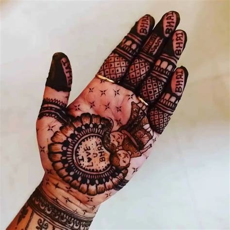 11_Rakshabandhan 2021 Easy Henna Mehndi Designs  rakshabandhan 2021 easy