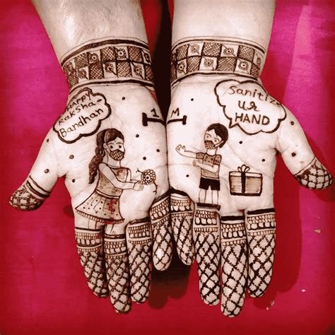 8_Celebrate Raksha Bandhan In Style With These Beautiful Mehndi Designs