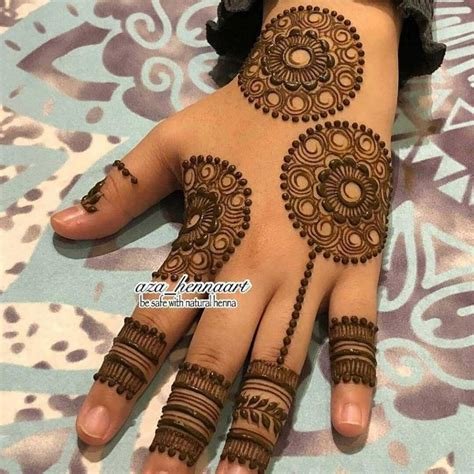 9_30 Latest  Simple Mehndi Designs For Raksha Bandhan