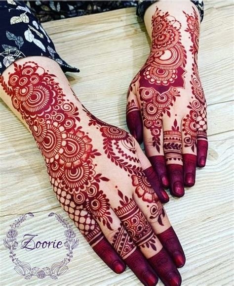 12_Cone Mehndi Designs 2018 2019 For Hands Images Free Download