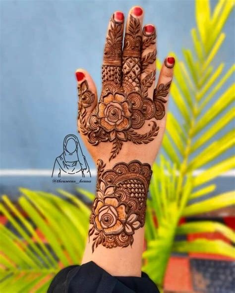 10_30 Stylish Back Hand Mehndi Designs for Ladies  Mehndi  Crayon
