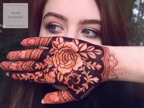 6_20 Beautiful Rose Style Mehndi Designs 2018  Folder