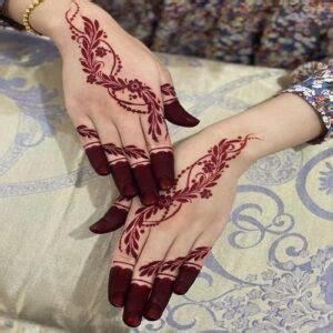 7_40 Royal Back Hand Mehndi Design 2023 With Pictures  Glow and Glam