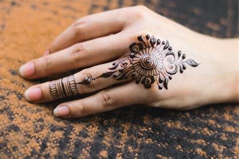 2_Royal Finger Mehndi Designs in Khafif Style Back Side  K4 Fashion