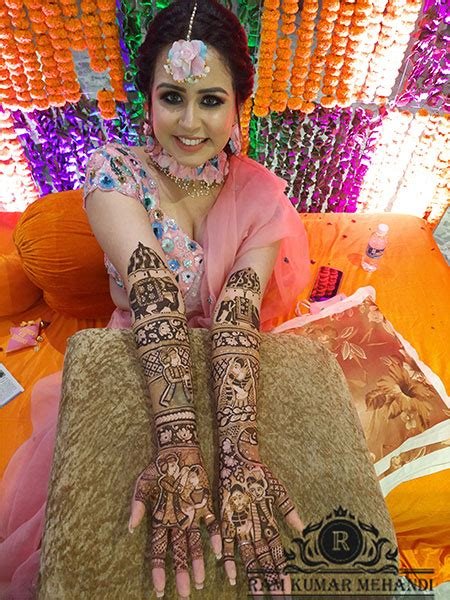 10_50 Stunning Dulhan Mehndi Designs With Images  Buy lehenga choli online