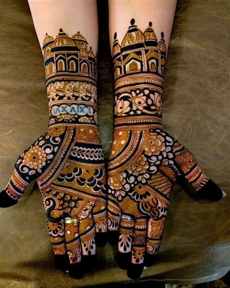 15_55 Half Hand Mehndi Design Ideas For The Wedding Season  Wedbook