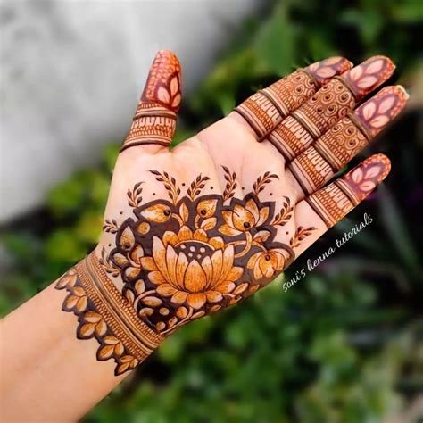 11_61 Best Royal Mehndi Designs For Front Hand And Back Hand  Fabbon