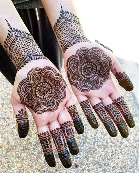 1_61 Best Royal Mehndi Designs For Front Hand And Back Hand  Fabbon