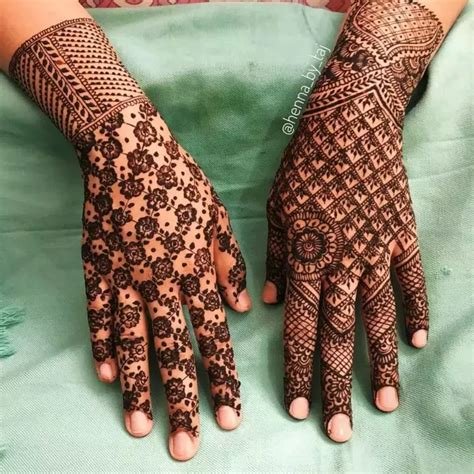 9_61 Best Royal Mehndi Designs For Front Hand And Back Hand  Fabbon