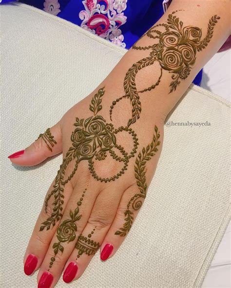 12_The Elegance of Simple Arabic Mehndi Designs  365 gorgeous