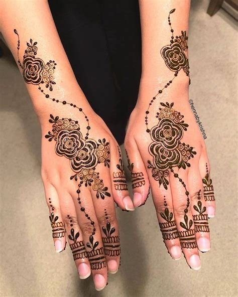 10_Sound Front Hand Bridal Mehndi Designs  Front Hand Bridal Mehndi