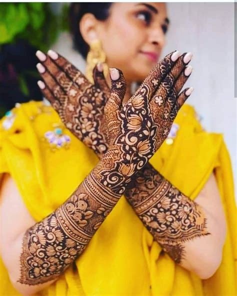 11_22 Latest Pakistani Mehndi Designs Images 2020  SheIdeas