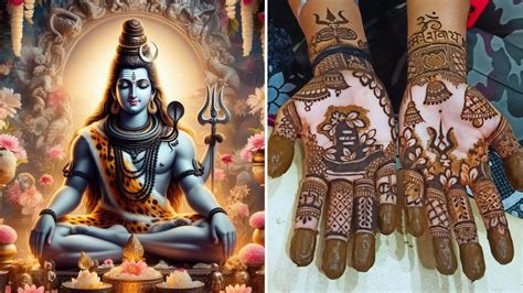 13_Shivratri Mehndi Design 2023  Mahashivratri Special Mehndi Design