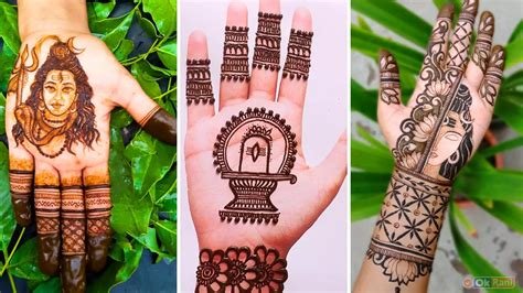 6_Shivratri Mehndi Design 2023  Mahashivratri Special Mehndi Design