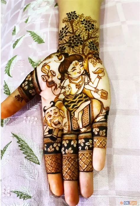 7_Shivratri Mehndi Design Images Shivratri Henna Design Ideas
