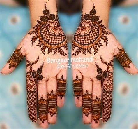 9_Short Mehndi Design Ideas That Will Make You the Star of the Show