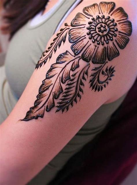 1_20 Best Shoulder Mehndi Designs For Those Who Love To Experiment