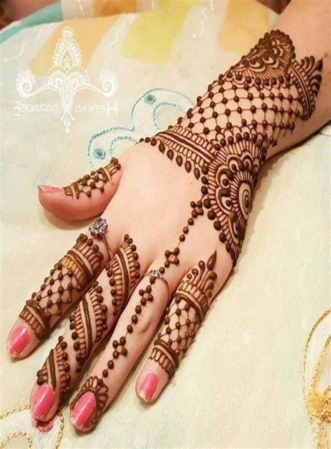 11_Latest Simple Arabic Mehndi Designs for Back Hand 2023  K4 Fashion
