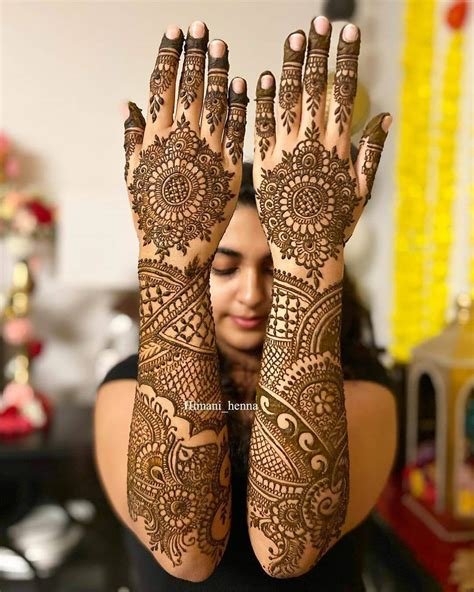 5_Bridal Mandala Mehndi Designs for Back Hand  K4 Fashion
