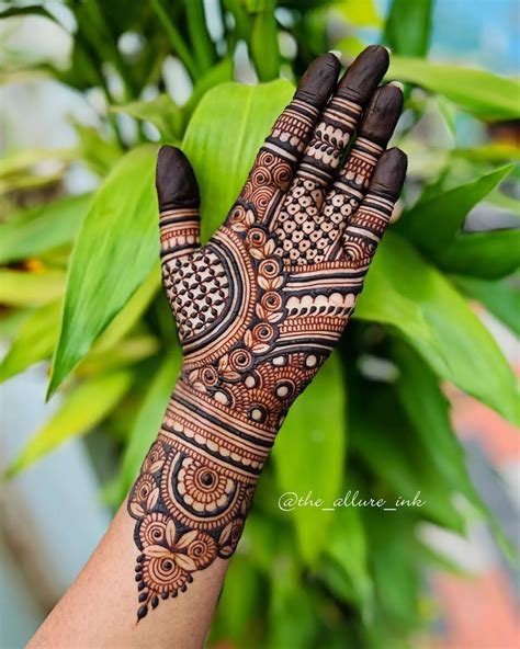5_50 Simple Finger Mehndi Designs for Front  Back 2021 Finger Henna Ideas