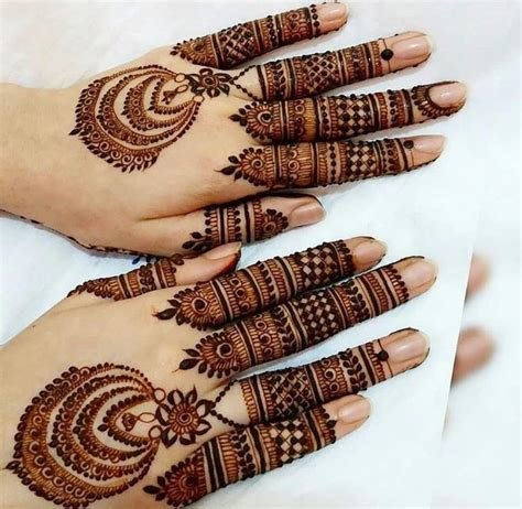 10_Black Mehndi Designs For Hands Arabic  Mehndi Design Easy And